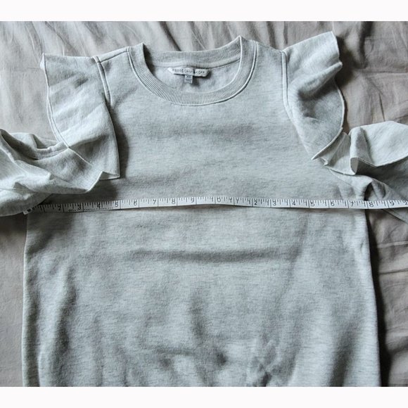 NWOT Rebecca Minkoff Gracie Cold Shoulder Sweatshirt (XS) - Picture 6 of 8